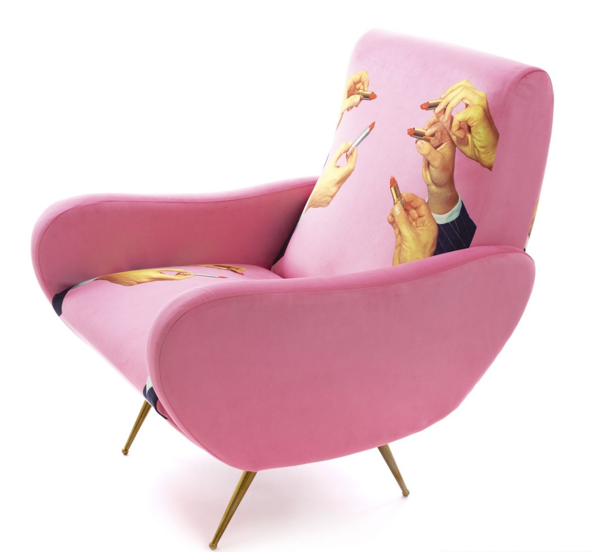 ''PINK LIPSTICKS'' Armchair - Image 8