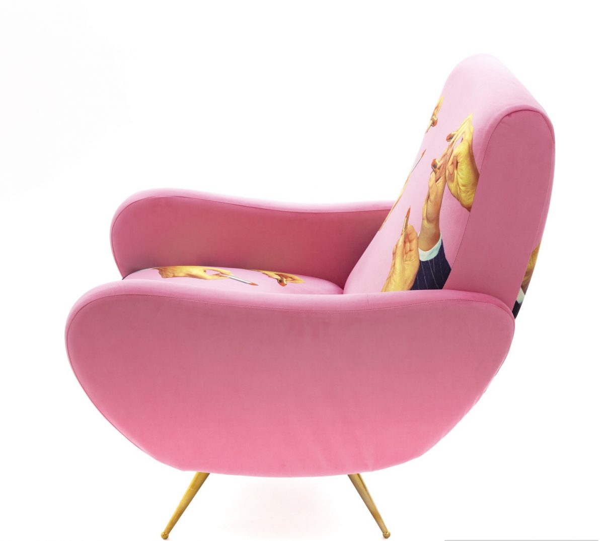 ''PINK LIPSTICKS'' Armchair - Image 7