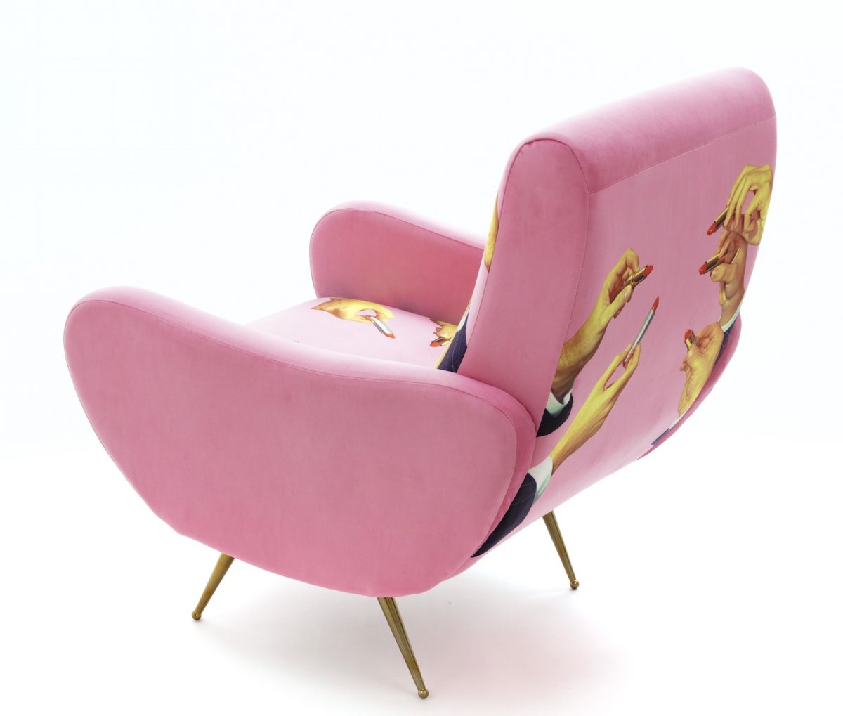 ''PINK LIPSTICKS'' Armchair - Image 6