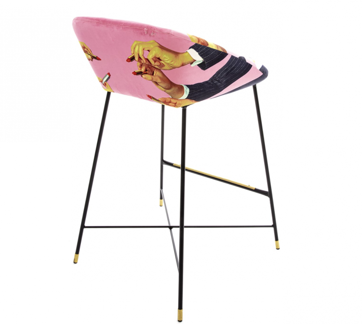 ''PINK LIPSTICKS'' HIGH STOOL - Image 4