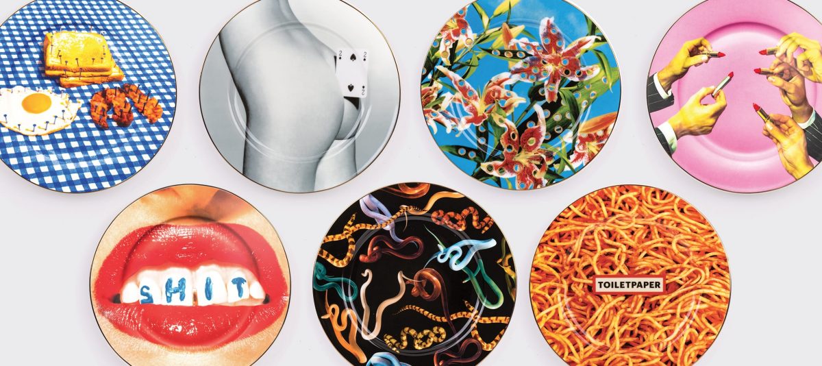 Seletti Porcelain Plates